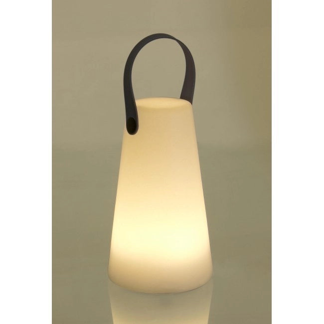 Lampada da giardino a LED Cilindrica in Polietilene