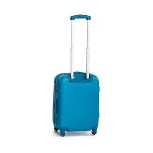 Trolley Valigia Rigido Bagaglio a Mano in ABS 4 TSA Ruote Ravizzoni Jazz Blu