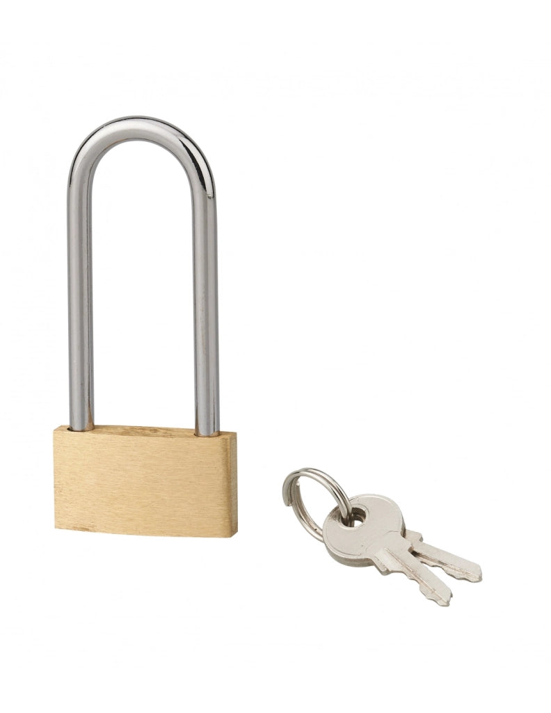 Lucchetto BASIC, 30 mm, arco 1/2 altezza 44 mm, arco in acciaio, 2 chiavi - SERRUPRIX