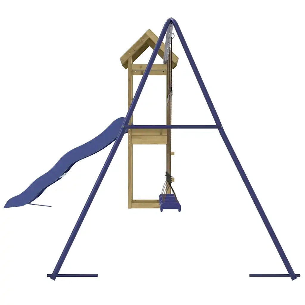 Set da Gioco da Esterno in Legno di Pino Impregnato 3155860