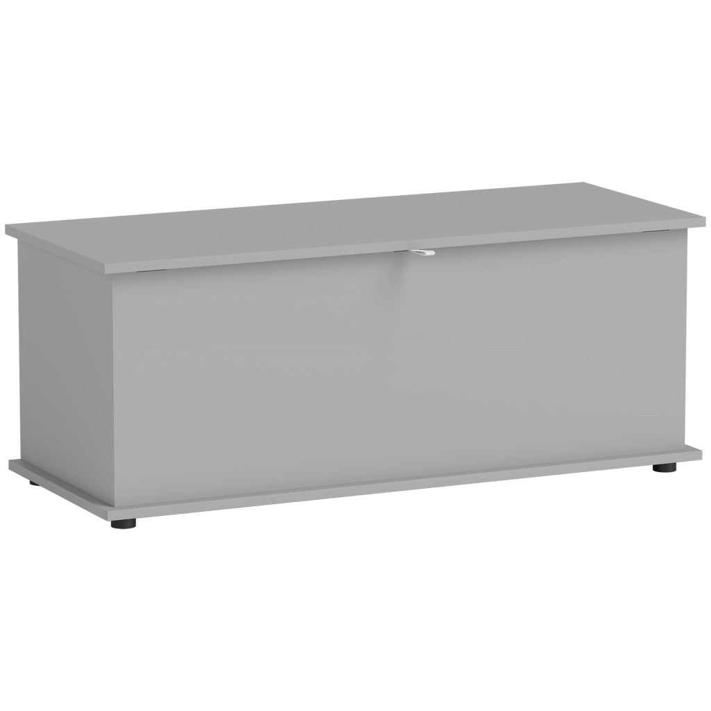 Cassettiera con coperchio ribaltabile ¨C Minimal ¨C Grigio 100x40x40 cm