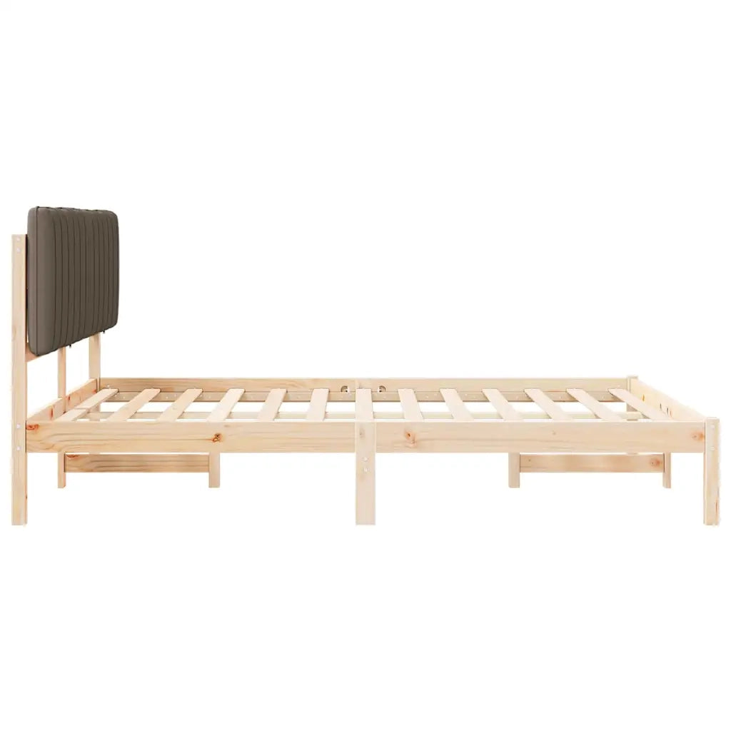 Letto con Testiera Rivestita Talpa 160 x 200 cm 878037
