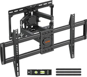 Sostegno per parete per TV per la maggior parte delle TV da 37 a 84 pollici fino a 45 kg, sospensione per TV max. VESA 600x400 mm, braccio oscillante con cuscinetti a rulli di alta qualità per una movimentazione TV liscia, EV3023
