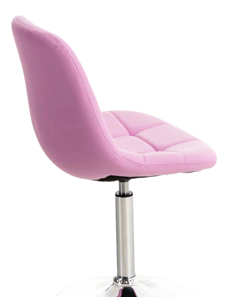 Set di 2 sedie Emil in similpelle rosa