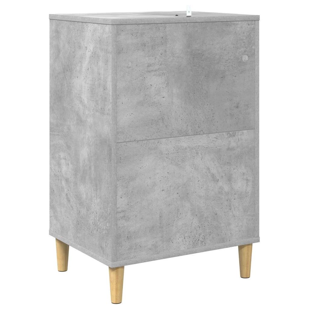 Supporto per Giradischi Grigio Cemento 47 x 39,5 x 74,5 cm 8012877