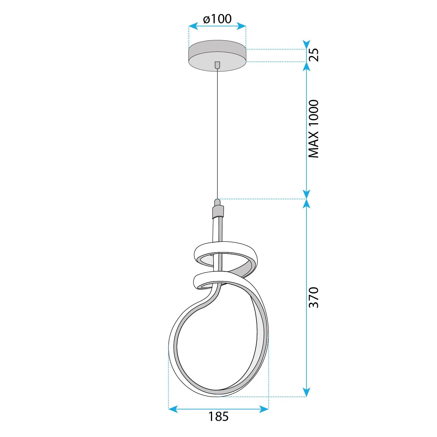 Lampada Led G071-cp Gold
