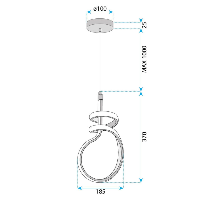 Lampada Led G071-cp Gold
