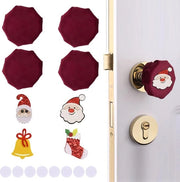 Decorazioni per maniglie porte - 4 pezzi decorazioni per maniglie porte con guanti morbidi per maniglie