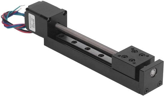 Tavolo a scorrimento lineare con X Y Z assi - binario singolo - funzionamento silenzioso - 100 mm dente - supporto di guida lineare - 28 stappatore - per DIY CNC frese