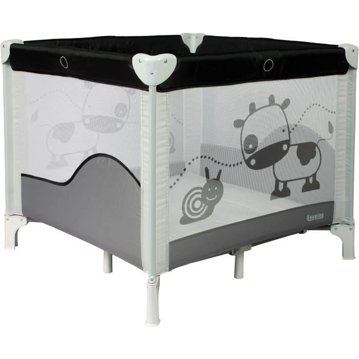 BAMBISOL - Box per bambini pieghevole 90 x 90 cm - Area giochi, borsa per il trasporto