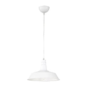 LAMPADA SOSP WILL METALLO D 36 CM BIANCO- 1,0 pz