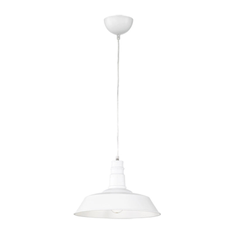LAMPADA SOSP WILL METALLO D 36 CM BIANCO- 1,0 pz