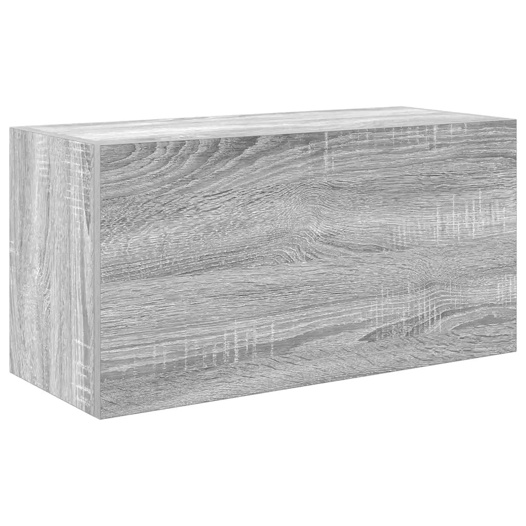 vidaXL Armadietto Bagno Grigio Sonoma 60x25x30 cm in Legno Multistrato
