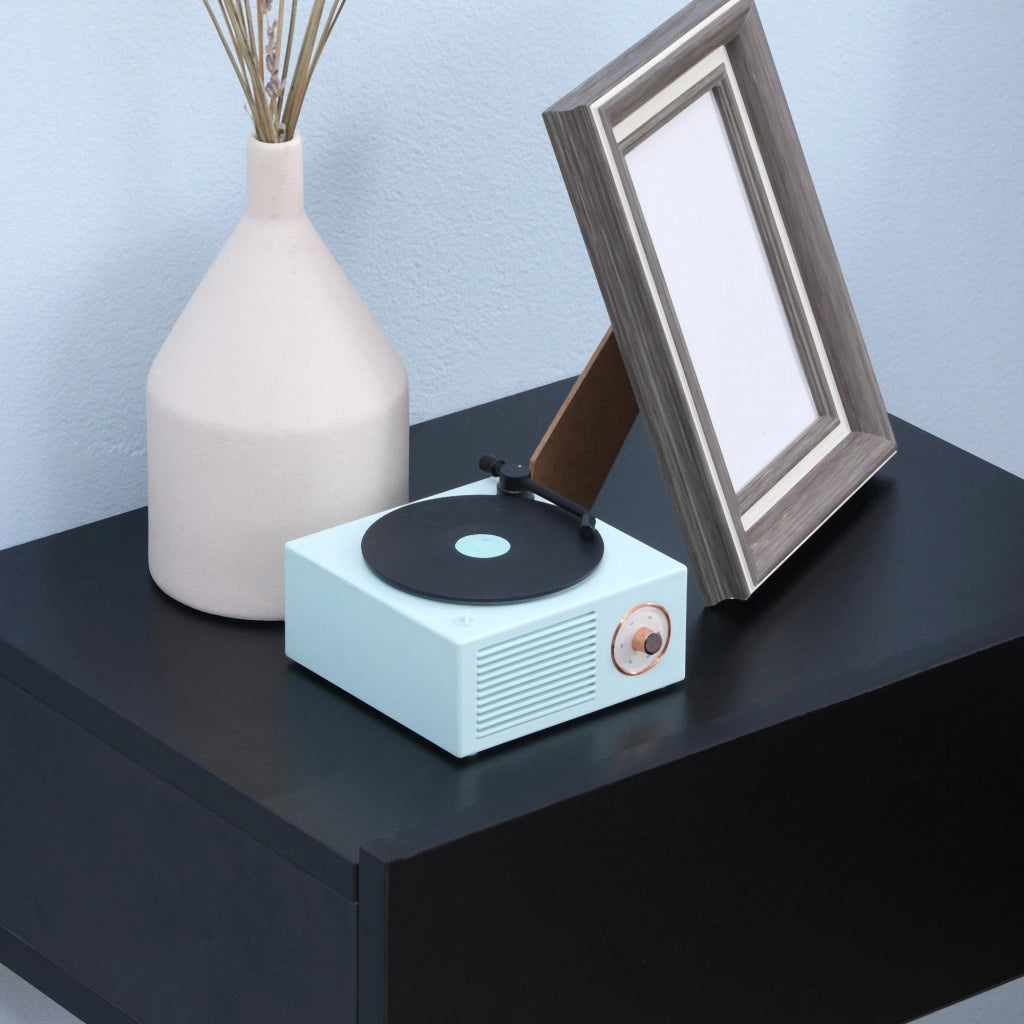 Comodini Sospesi Moderni in Legno ¨C Zephmum ¨C Nero 40x30x15cm
