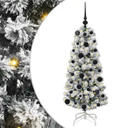 Albero di Natale | Decorazioni natalizie Artificiale con Rami Pieghevoli 120 cm