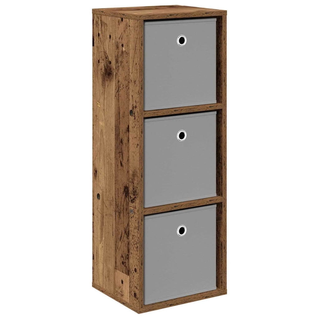 Credenza con cassetto Legno vecchio 30,5 x 27 x 84,5 cm