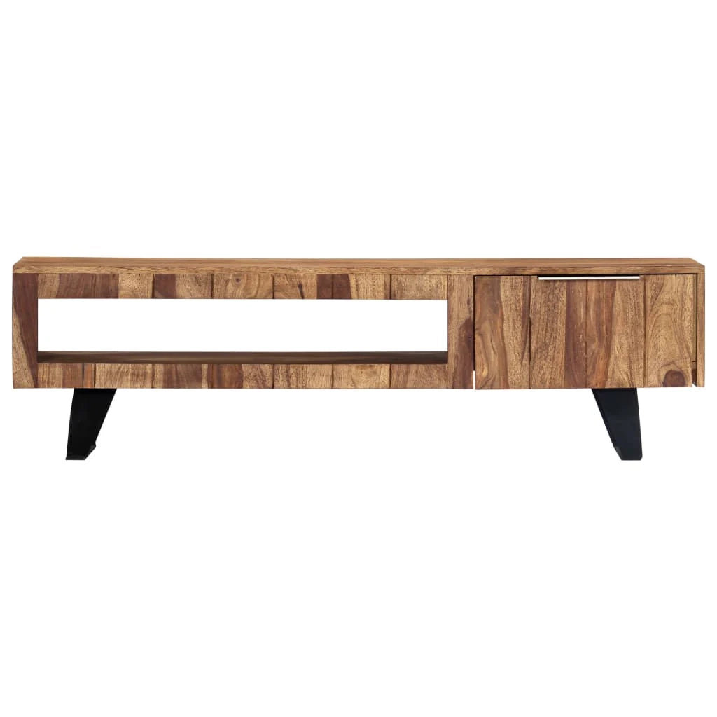 Mobile TV/credenza di design pratico 140 cm legno massello di sheesham 2502073