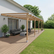 Tetto Couv'Terrasse in legno 3x10,4m - con tetto