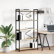 Libreria-Scaffale per Libri-Mobile di Stoccaggio Rovere Sonoma 80 x 30 x 155 cm Legno multistrato