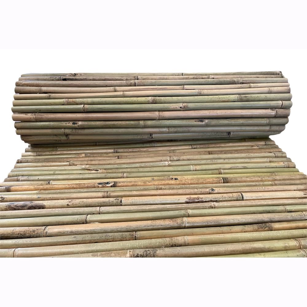Arella in Canna di Bamboo Naturale River 1,5x3 metri per Recinzioni e Coperture in Rotoli