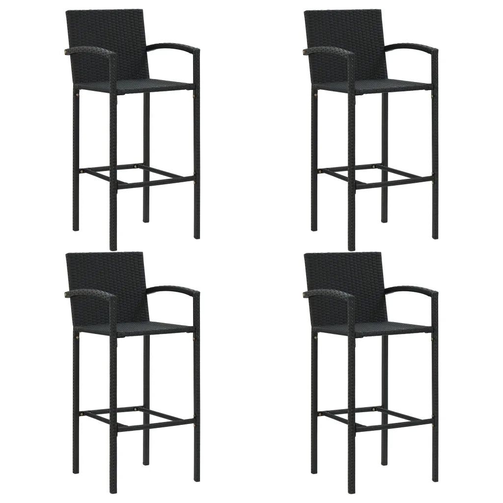 Set Bar da Giardino 5 pz Nero cod mxl 40326