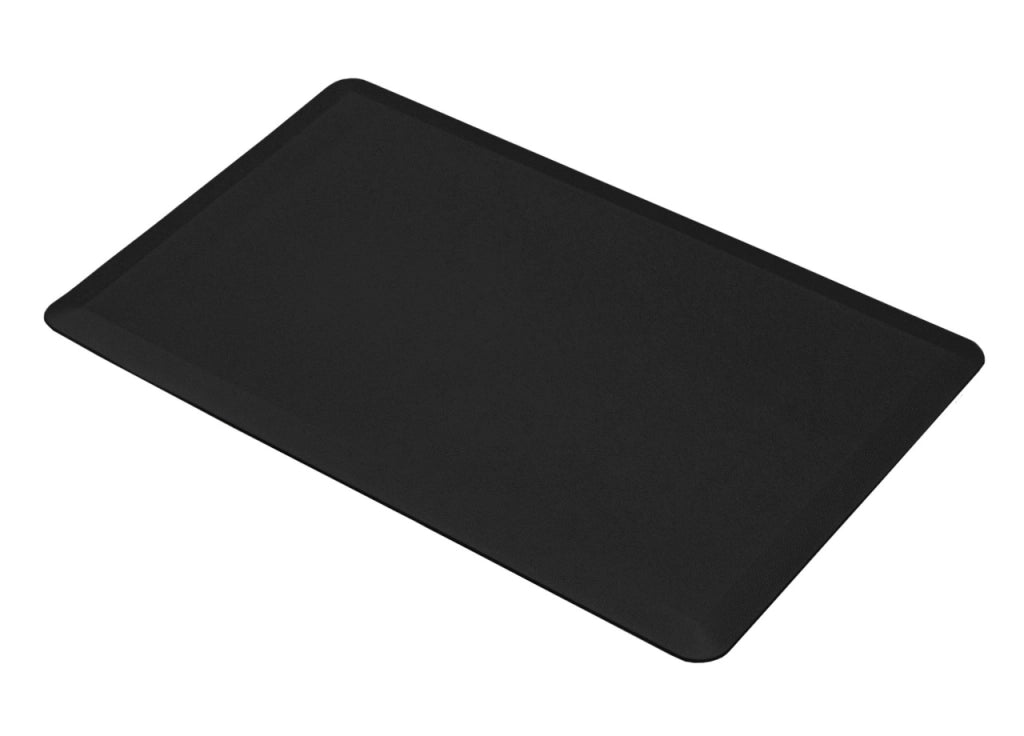 Tappeto Cucina Memory Ultrasoft Antiscivolo Impermeabile Tinta Unita Giulia - 44x75 - Nero