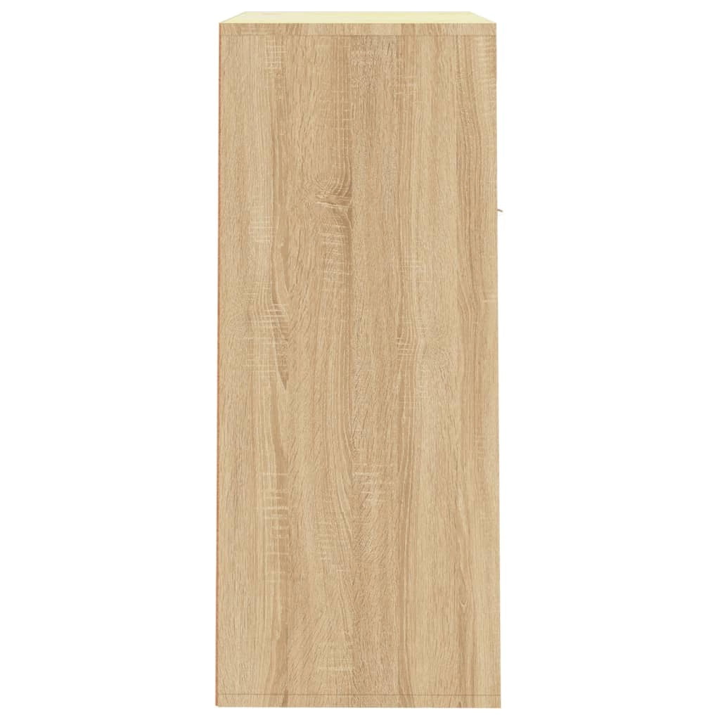 Scarpiera mobile contenitore per scarpe mobile per ingresso/corridoio/soggiorno design Sonoma 60 x 35 x 84 cm legno ingegnerizzato marrone 02_0021717