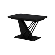 Vicco tavolo da pranzo allungabile Nero 120 x 80 cm estensibile
