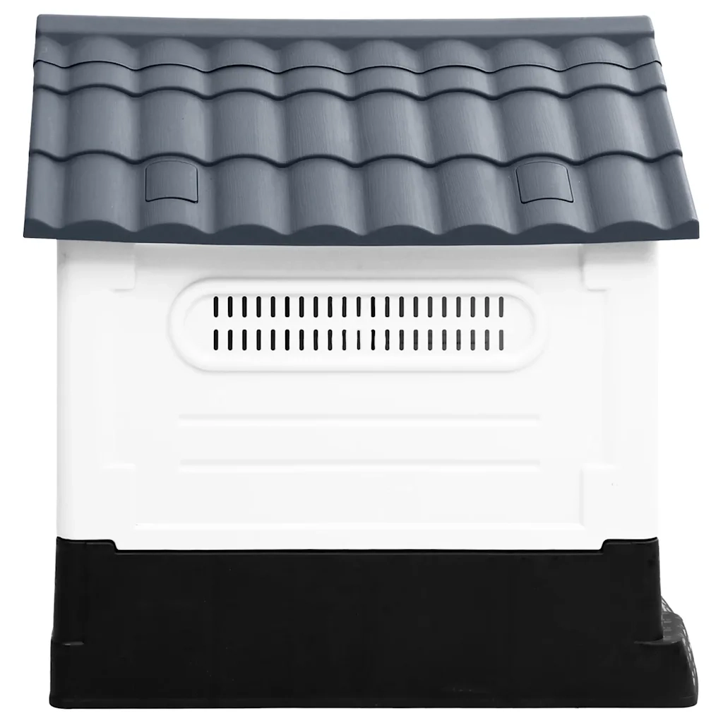 Casetta per Cani Grigia 57x68x66 cm in Polipropilene cod mxl 65722