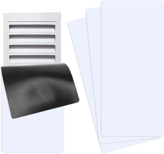 Set di 3 ventilazione magnetica, ventilazione per soffioni standard a pavimento per case e camper, 14 cm x 30,5 cm per soffioni a pavimento, muro e soffitto, case e camper, HVAC