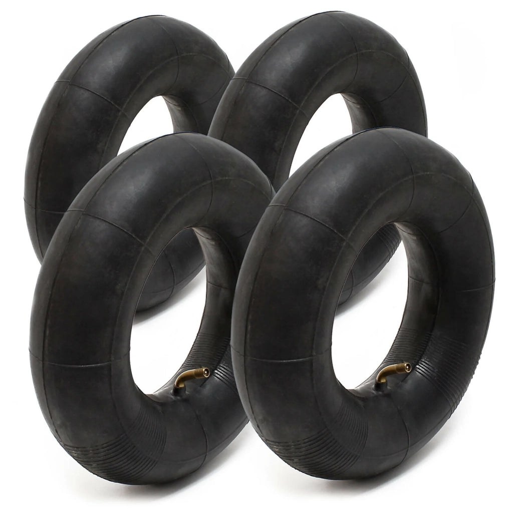 Set di 4 camere d'aria per carriola con ruote piccole valvola tr87 3.00/3.50-4 pneumatico per carrello a mano 16_0001255