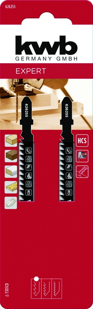 Einhell LAMA PER SEGHETTO ALTERNATIVO T 301 CD 2 PZ. Legno taglio fine 5.00 confezioni