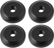 Accessori per Fotocamera - 4 Pezzi - Gomme a Tessitura - Materiale in Alluminio - Antiscivolo - Compatibile con Fotocamere - 1/4"-20 Viti - Sostenibilità e Leggerezza