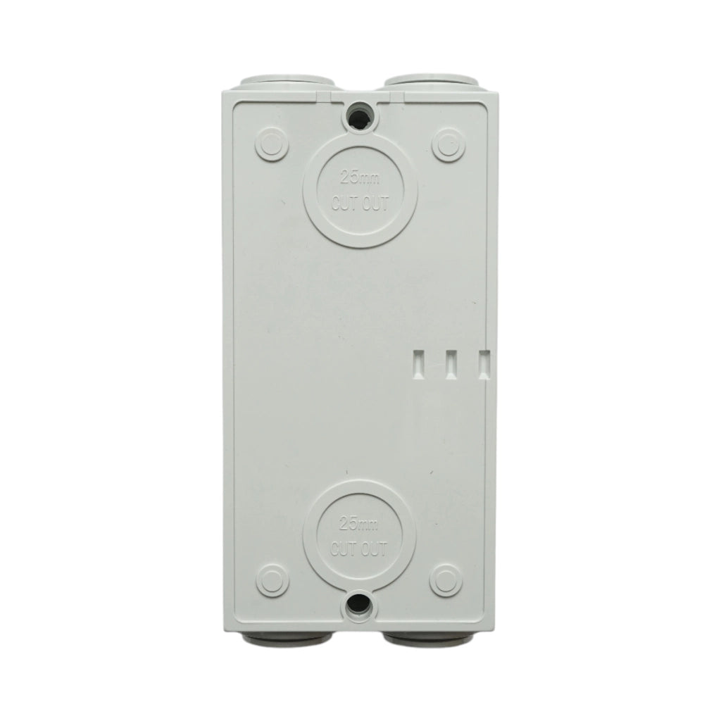 Interruttore sezionatore ON/OFF 1P, 440 V CA, 20 A con protezione IP66
