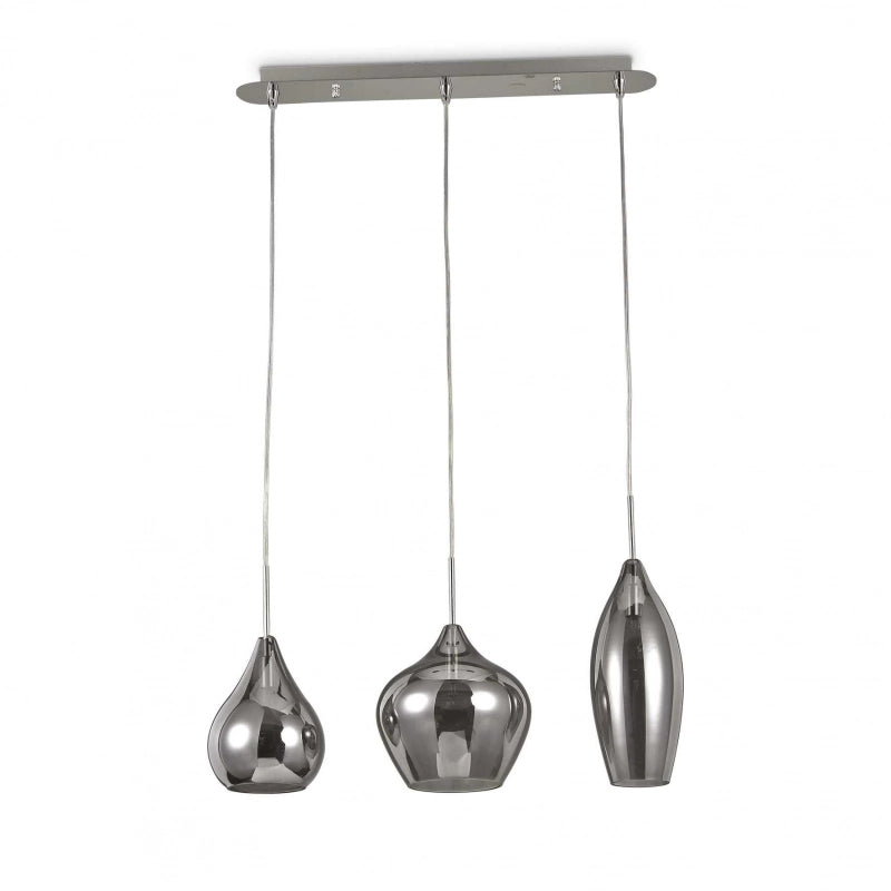 Lampada A Sospensione Soft Sp3 Fume' Ideal-Lux