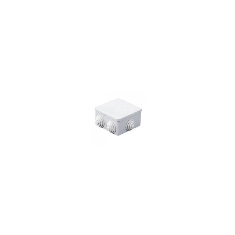 GW44003 Cassetta di Derivazione con Coperchio Basso a Pressione Ip44 80X80X40