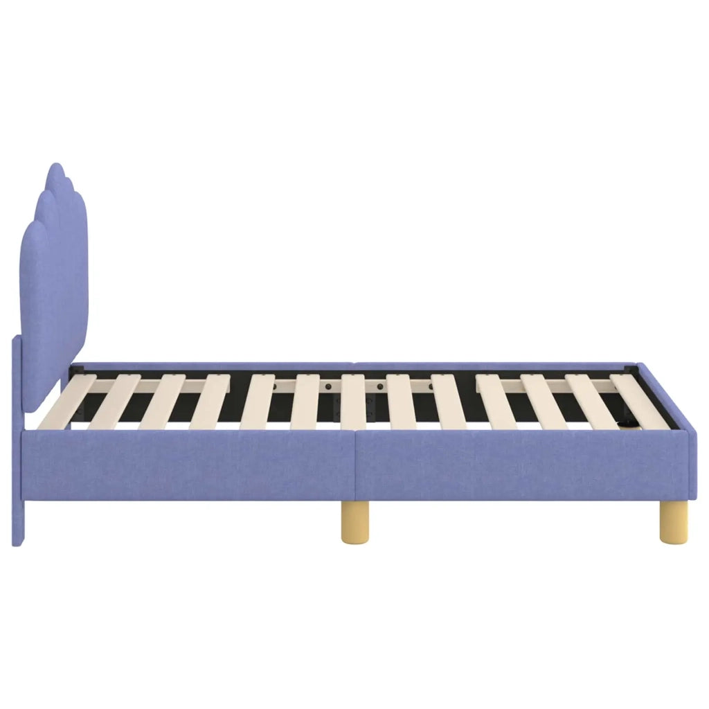 Struttura letto per bambini con testata Blu jeans 70 x 140 cm