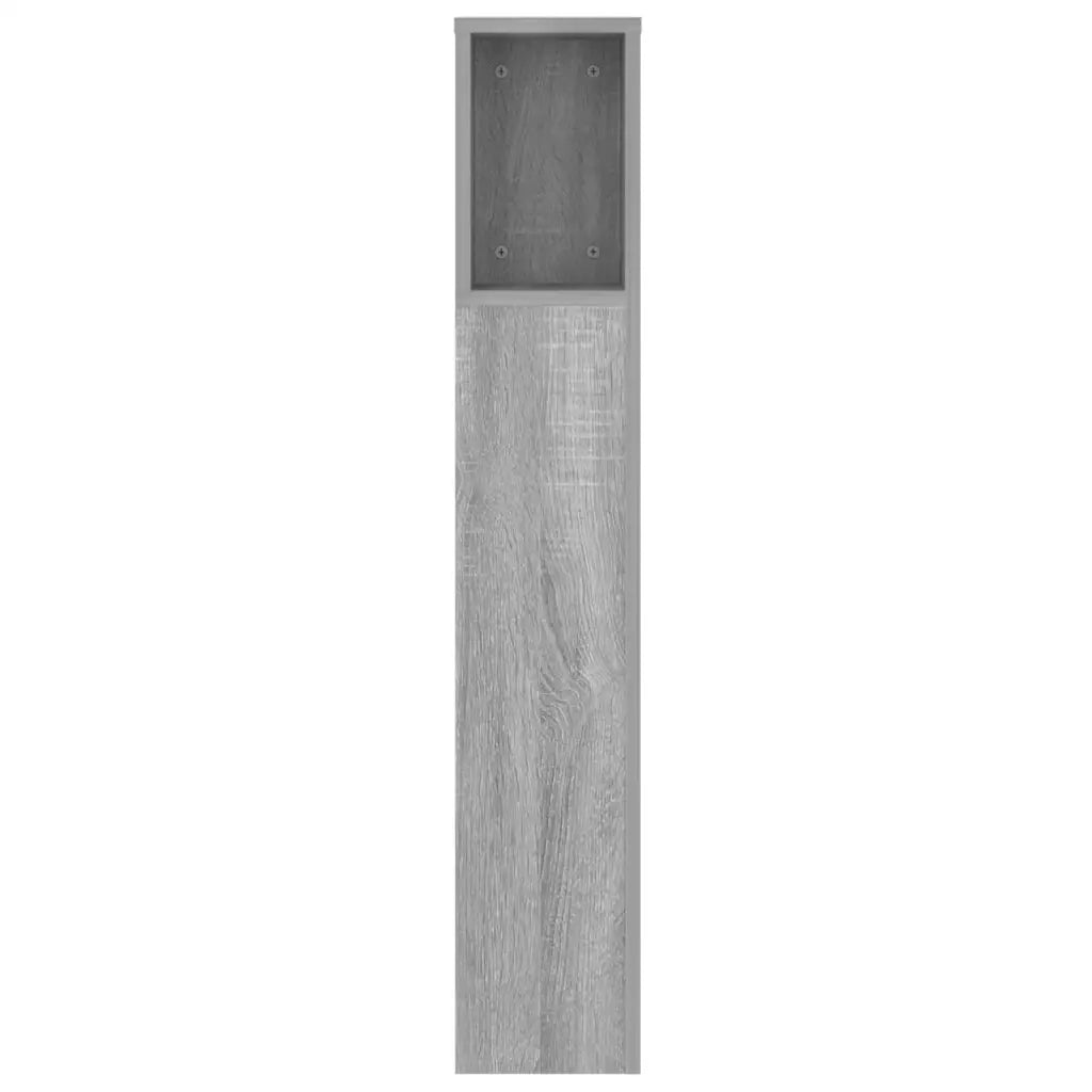 Testiera con Scomparti Grigio Sonoma 140x18,5x104,5 cm 817271