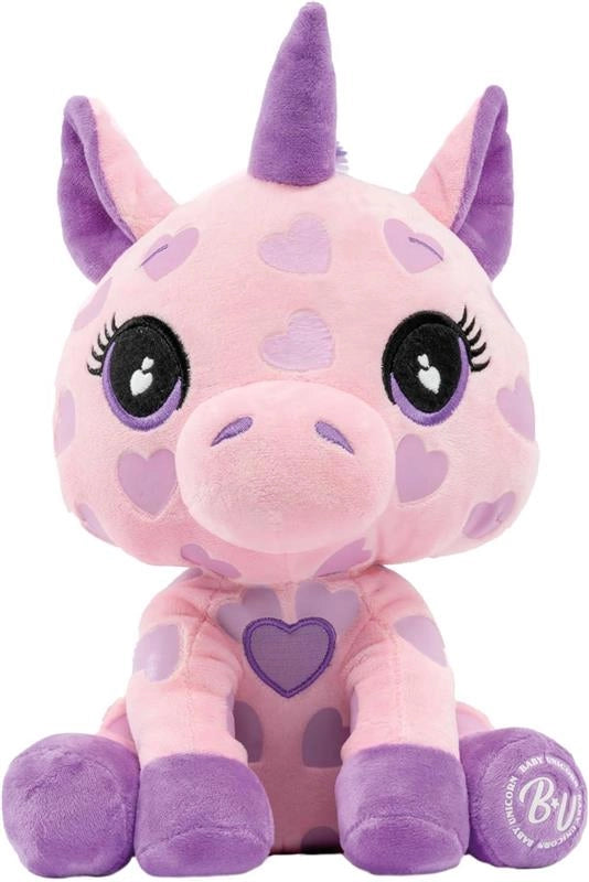 BABY UNICORN - CUCCIOLI UNICORNO PELUCHE CM 40 
GLOW IN THE DARK