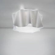 Plafoniera 5 Luci Bianco Cm. 60 x 32h