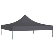 Tetto per Tendone per Feste 2x2 m Antracite 270 g/m2 CFW7703498