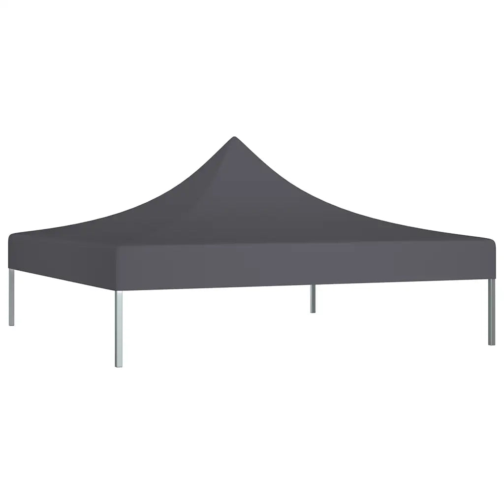 Tetto per Tendone per Feste 2x2 m Antracite 270 g/m2 CFW7703498