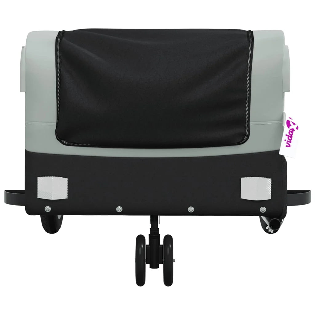 Rimorchio per trasporto biciclette 30 kg ghisa grigia 02_0044093