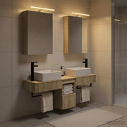 Set di Armadi da Bagno 5 pcs Rovere Sonoma 50 x 14,5 x 70 cm 3406313