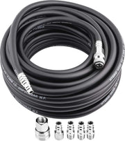 Serpentino di raffreddamento 900 psi 15 m - Tubo di raffreddamento in gomma con set di accessori e connessione rapida per uso multifunzionale