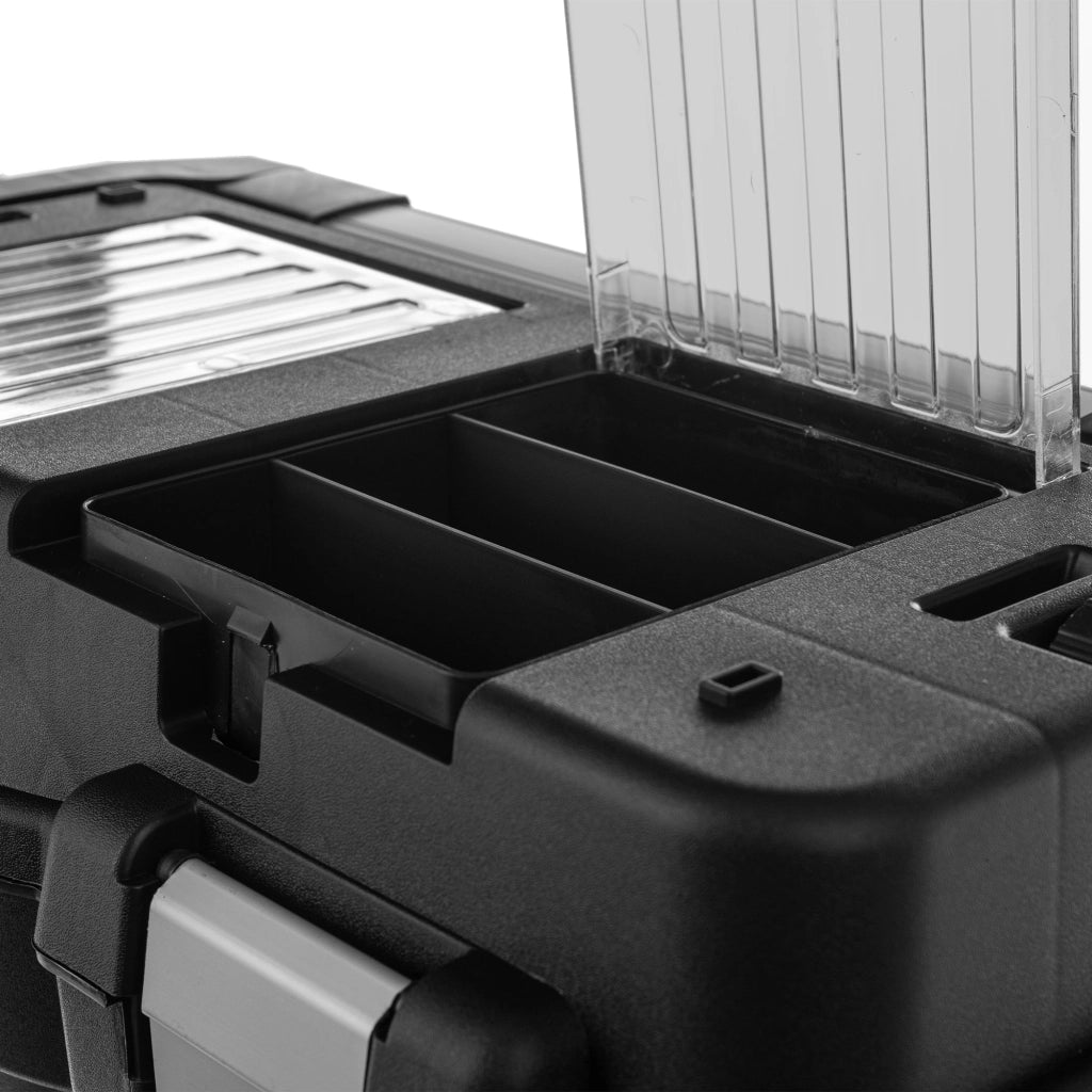 Cassetta degli attrezzi KADAX, sistema di organizzazione utensili professionale per officina.