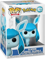 Funko Pop! Games: Pokemon - Glaceon - Figura in Vinile da Collezione - Eta 3+