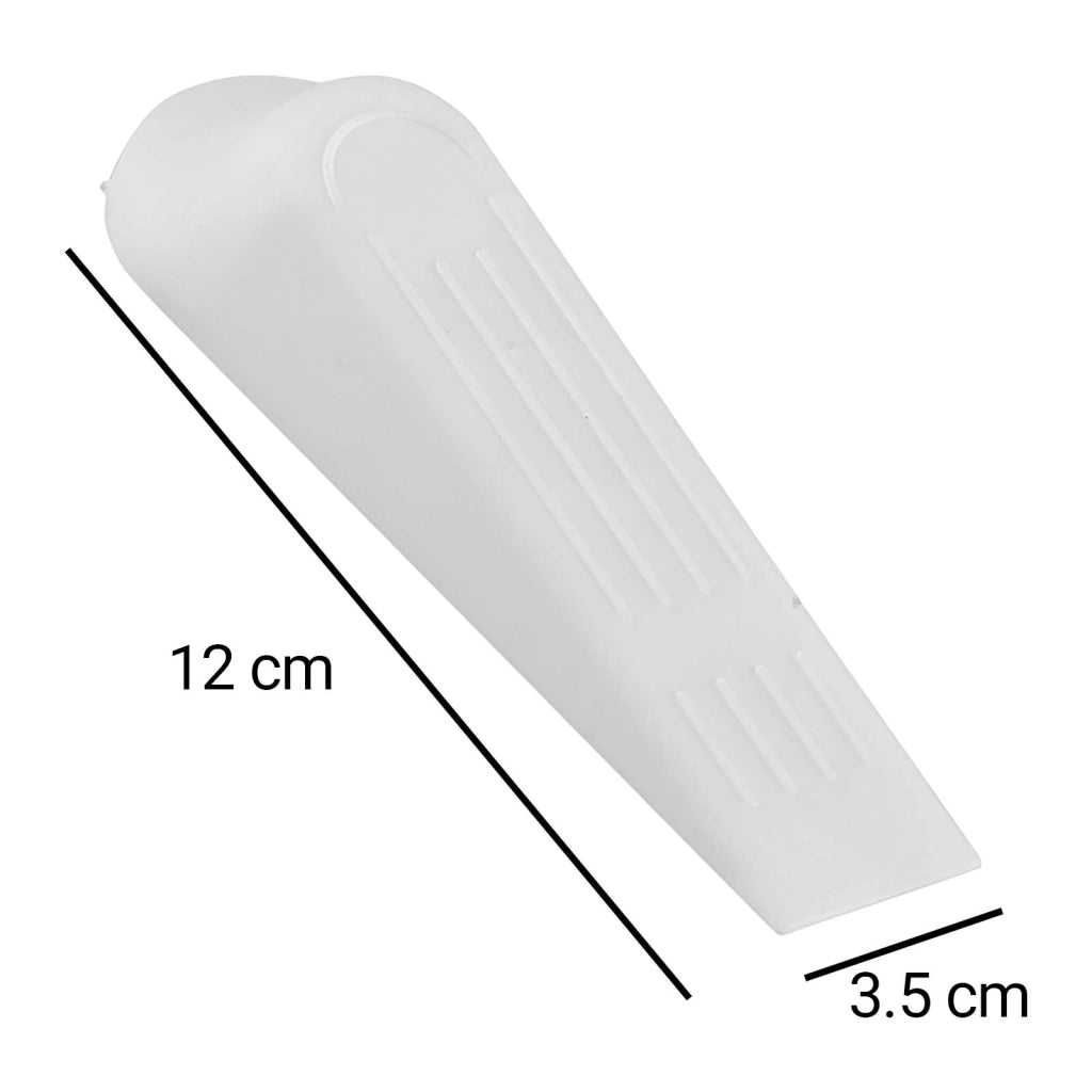 Cale Porte in plastica Lotto di 5 pezzi Installazione Facile Antiscivolo Bianco Alpina