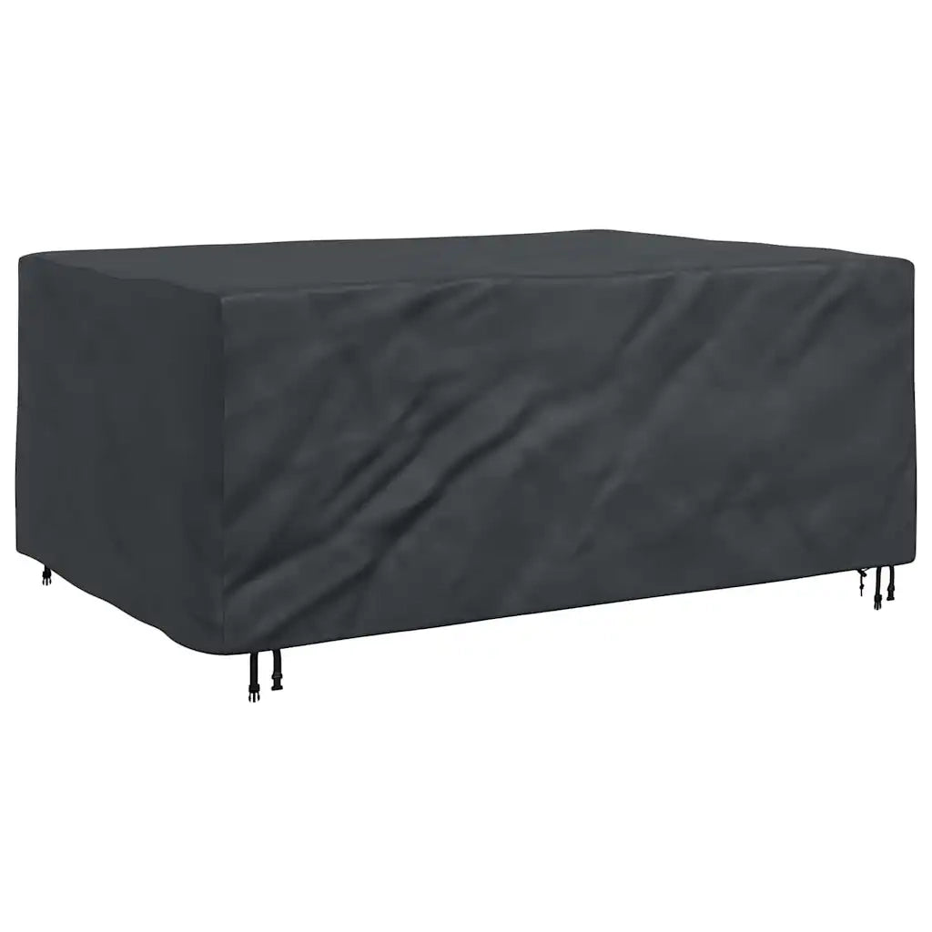 vidaXL Copertura per mobili da esterno Nero 230 x 165 x 80 cm 420D