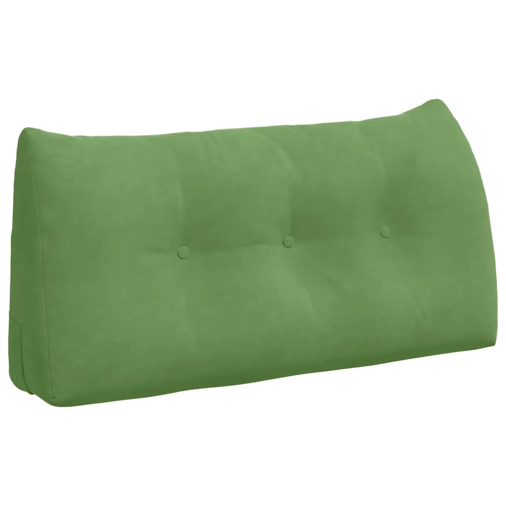 Cuscino per Schiena Verde chiaro 100 x 24 x 50 cm Velluto